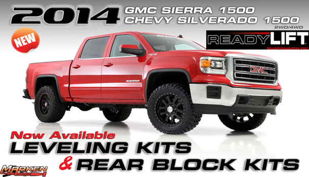 Readylift Is Ready To Level/Lift Your 2014 GM 1500 Truck. 66-3002, 66 ...